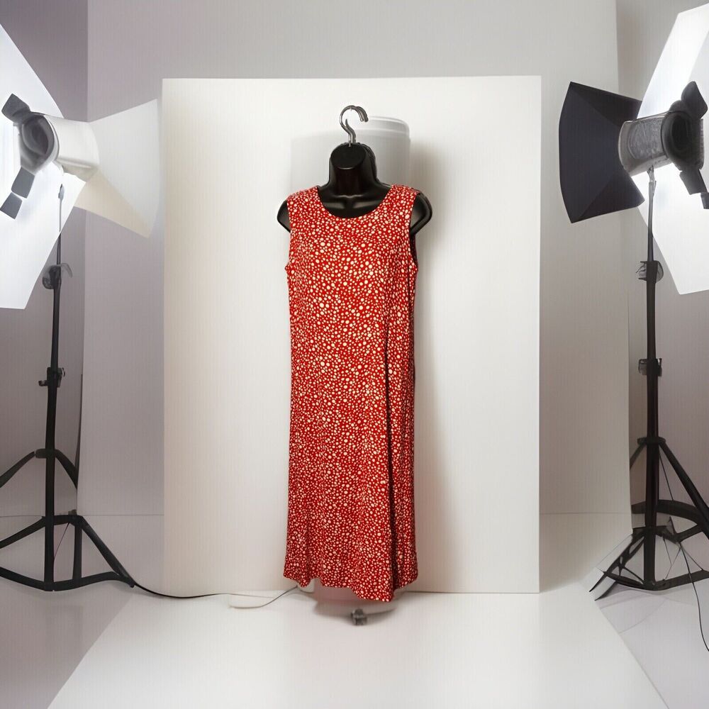 Erika Dress Women's Summer‎ Small Red White